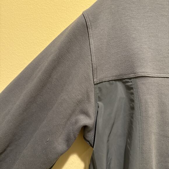 ATHLETA Women’s Sweatshirt Triumph Hybrid Crewneck Size M Forest Green - Picture 5 of 10